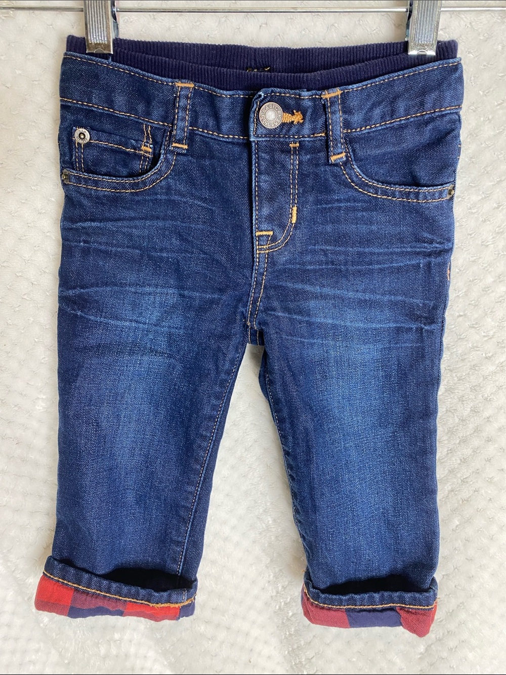 Baby Gap my first straight lined denim jeans